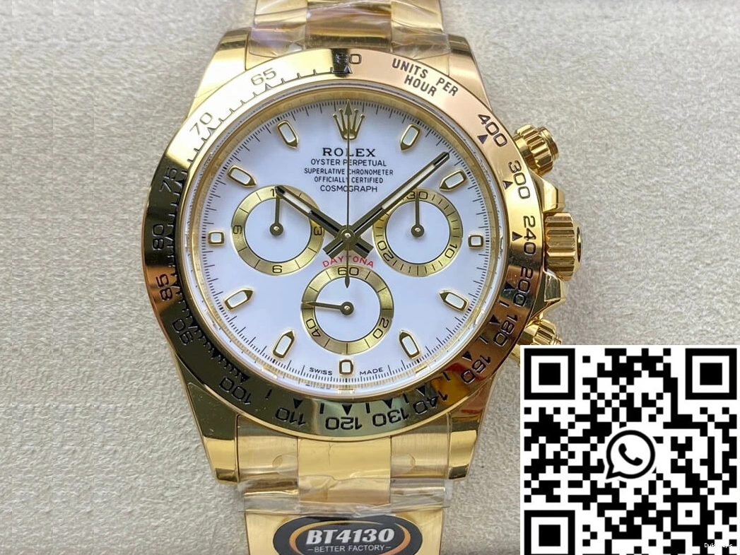 Rolex White Gold M116508-0001 Yellow Factory Daytona Dial BT 1207